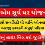 PM Surya Ghar Yojana Apply Online | સુર્ય ઘર યોજના ગુજરાત